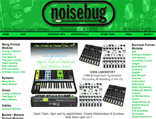 Tablet Screenshot of noisebug.net